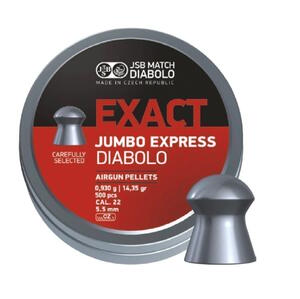 Balines JSB EXACT JUMBO EXPRESS calibre 5.5 14.35 gr  X 500