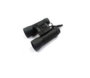 Binocular Cannon 10x25 ruby goma negra