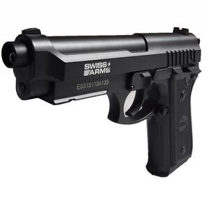 Pistola Swiss Arms SA P92 CO2 calibre 4.5mm corredera fija (Polimero) Negro