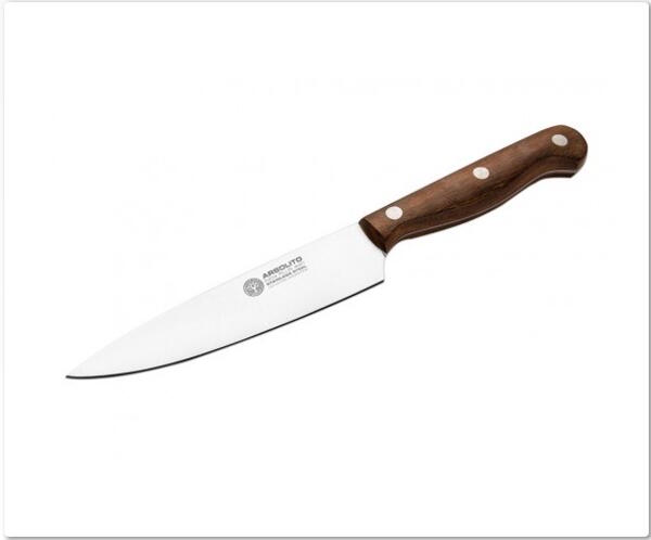 Cuchillo Boker Gourmet inoxidable hoja 12.5cm cabo guayacan 8305G