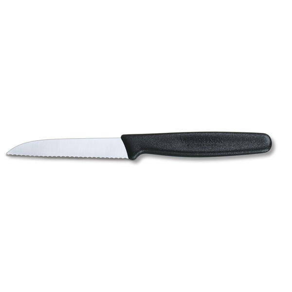 Cuchillo Victorinox verduras 8 cm. negro 5.0403.B1 blister