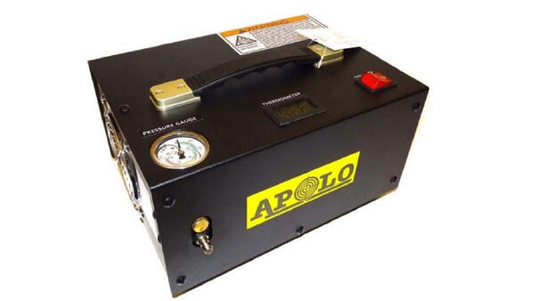 Inflador  Compresor Apolo 12 volts para PCP 300bar 4500 psi