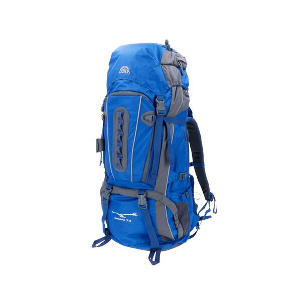 Mochila Doite Trekking Sendero 74 blue grey color azul gris - Suiza Outdoor