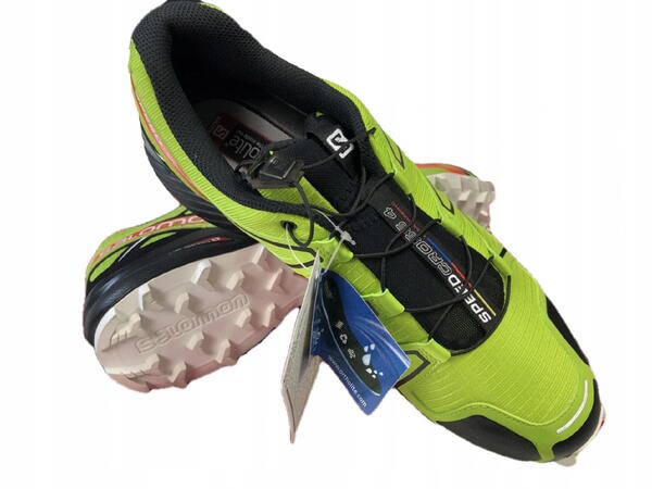 Zapatilla Salomon hombre Speedcross 4 color Verde con Negro - Suiza Outdoor