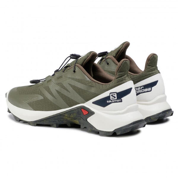 Zapatilla Salomon hombre Supercross Blast color Verde Oliva blanco - Suiza  Outdoor